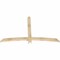 Ekena Millwork Bellingham Rough Sawn Timber Gable Bracket, Douglas Fir, 72"W x 45"H x 2"D x 4"F, 15/12 Pitch GBW072X45X0204BEL00RDF - alternate 5